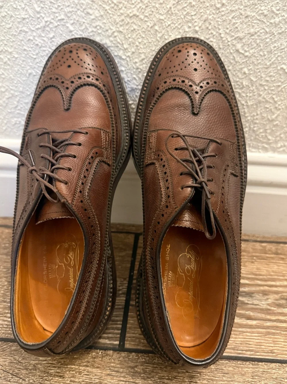 Florsheim Imperial Kenmoor Longwing Bluchers